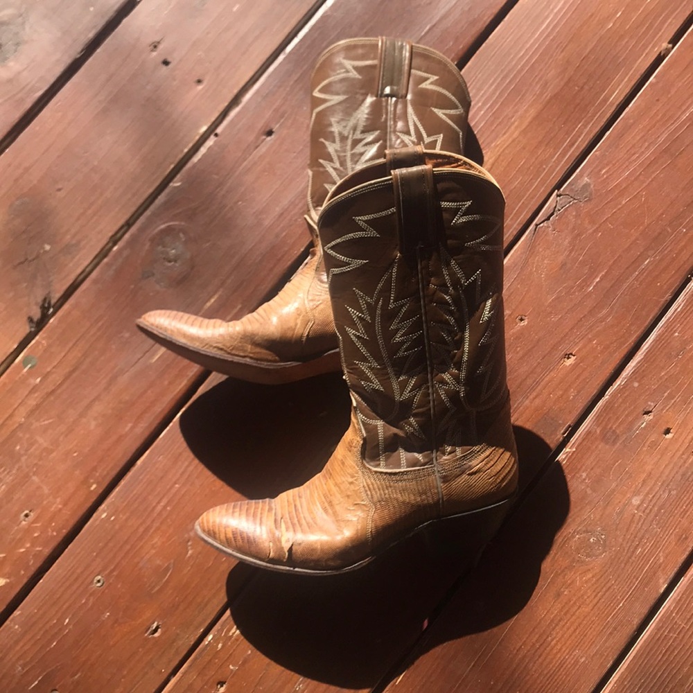 Nacona cowboy boots vintage